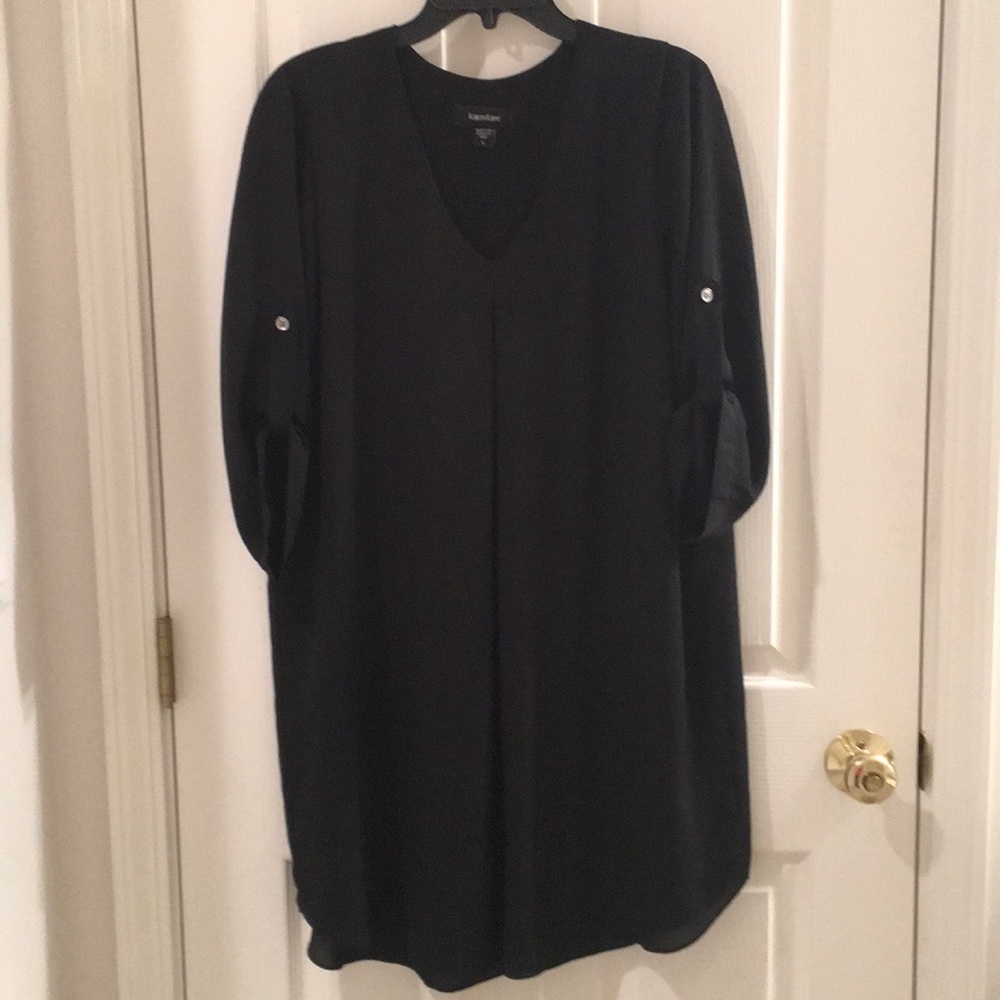 Karen Kane black shirt dress